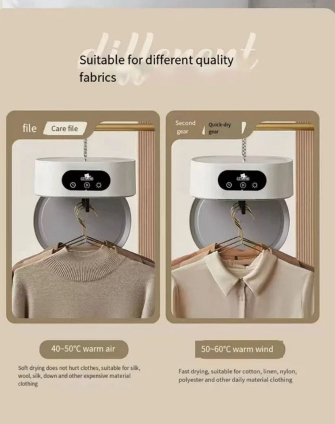 Electric Cloth Dryer Heater