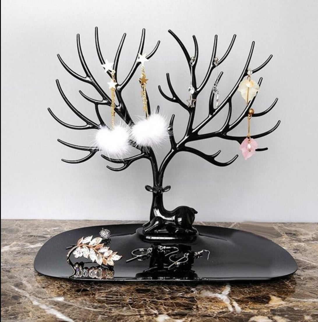 Multipurpose Deer Tree Jewellery Organiser