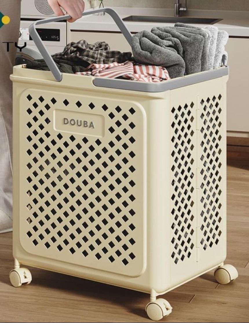 Foldable laundry basket