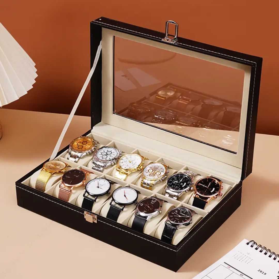 10 Section Watch Organiser