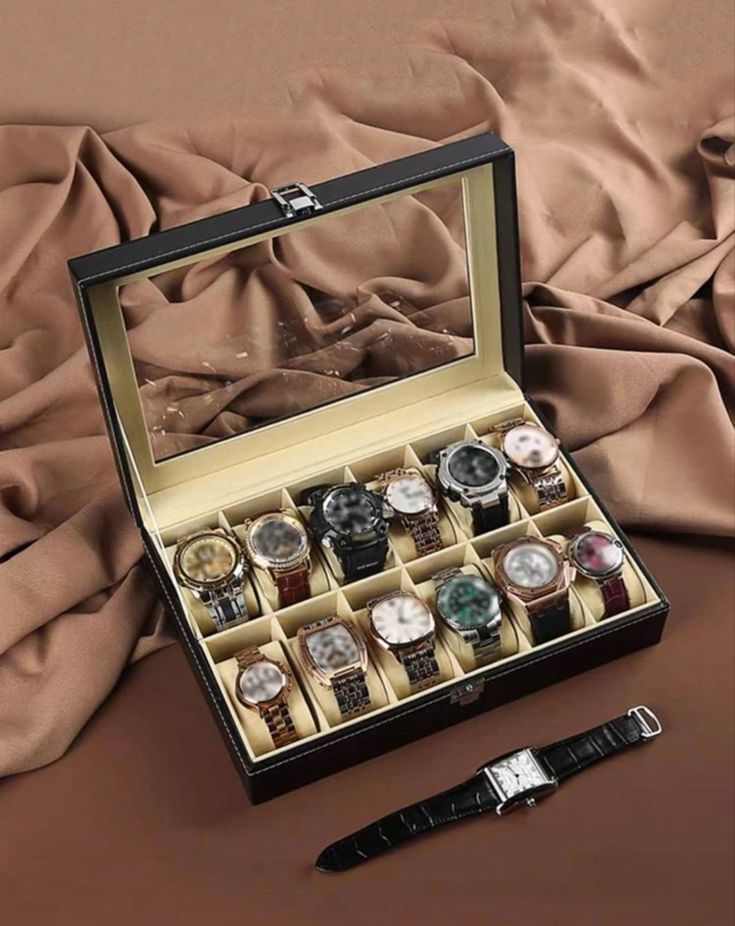 10 Section Watch Organiser