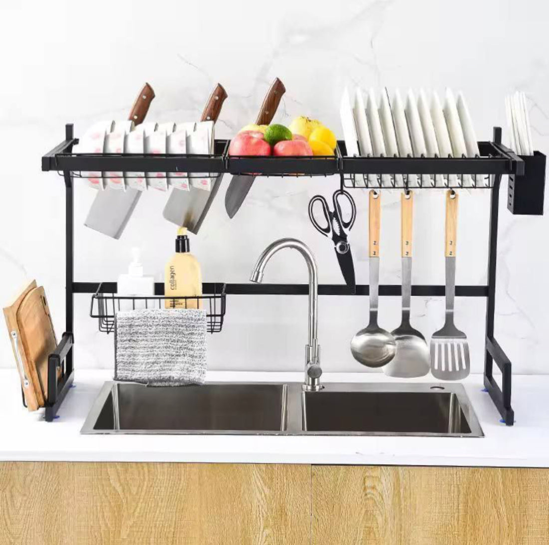 2-Tier Over the Sink Dish Drying Rack