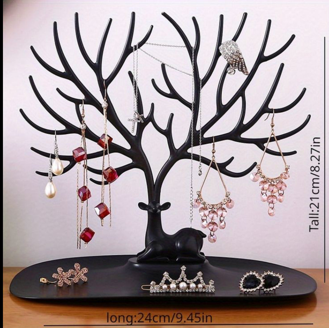 Multipurpose Deer Tree Jewellery Organiser